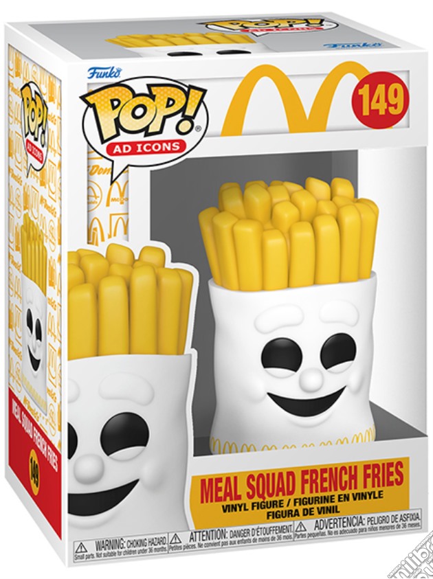 McDonalds: Funko Pop! Ad Icons - Meal Squad French Fries (Vinyl Figure 149) gioco di FUPC