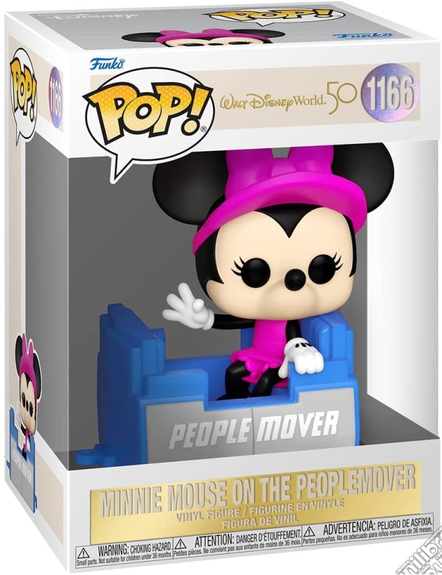 Disney: Funko Pop! - Walt Disney World 50 - Minnie Mouse On The Peoplemover (Vinyl Figure 1166) gioco di FIGU