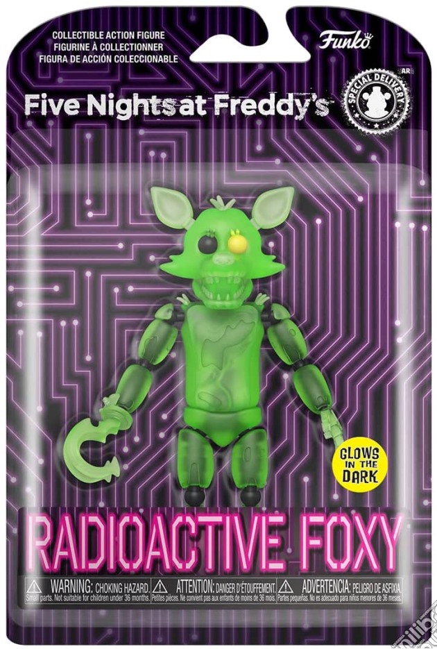 FUNKO FIGURE FNAF S7 Radioactive Foxy GW gioco di FIGU