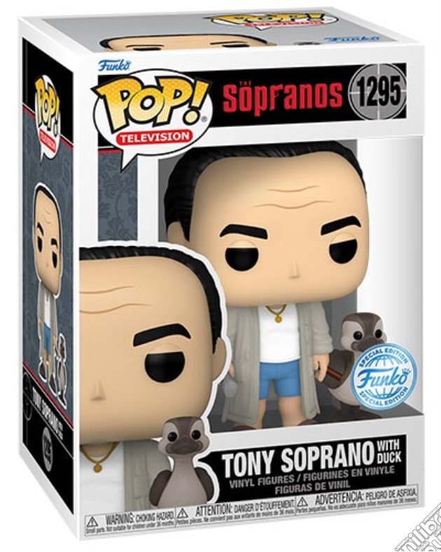 Sopranos (The): Funko Pop! & Buddy - Tony in Robe With Duck gioco di FUPC