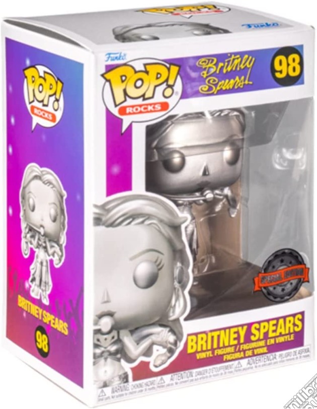 Britney Spears: Funko Pop! Rocks - Britney Spears (Slave 4 U Metallic) (Vinyl Figure 98) gioco