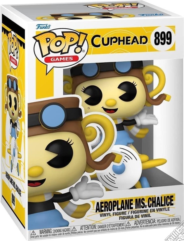 Funko Pop! Games - Cuphead S3- Aeroplane Chalice gioco