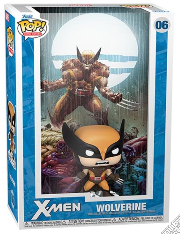 Marvel: Funko Pop! Comic Covers - X-Men - Wolverine (Vinyl Figure 06) gioco di FUPS