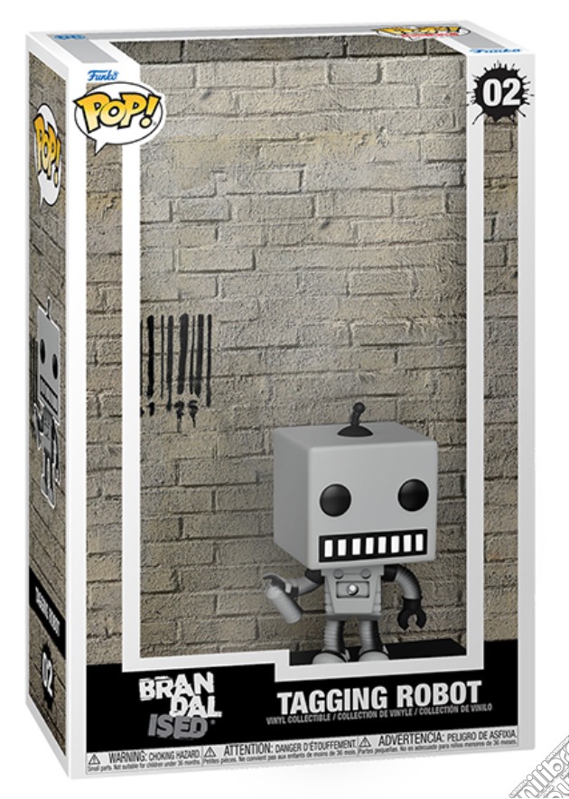 FUNKO POPS Brandalised Tagging Robot 02 gioco di FUPS