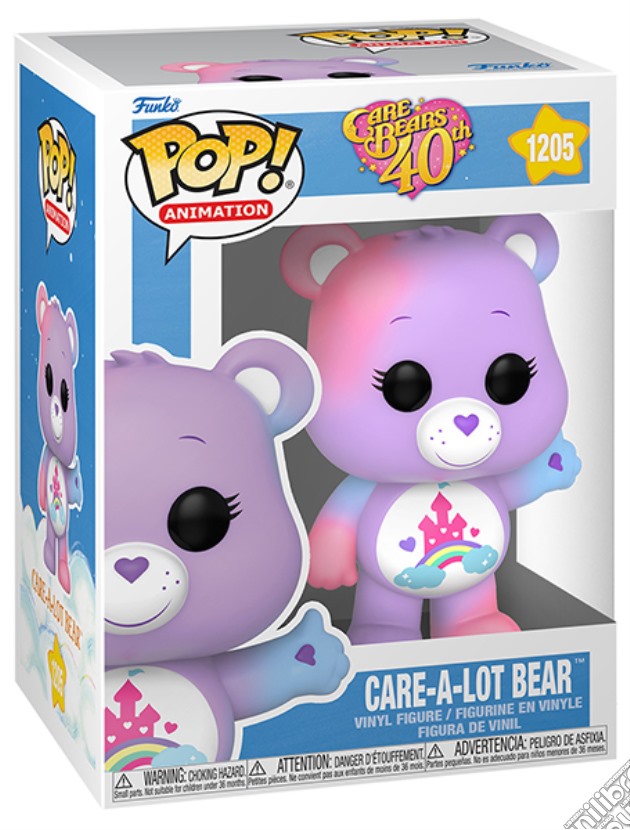 Care Bears: Funko Pop! Animation - 40Th Anniversary - Care A Lot Bear (Vinyl Figure 1205) gioco di FUPC