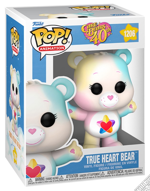 Care Bears: Funko Pop! Animation - 40Th Anniversary - True Heart Bear (Vinyl Figure 1206) gioco di FUPC