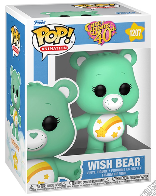 Care Bears: Funko Pop! Animation - 40Th Anniversary - Wish Bear (Vinyl Figure 1207) gioco di FUPC
