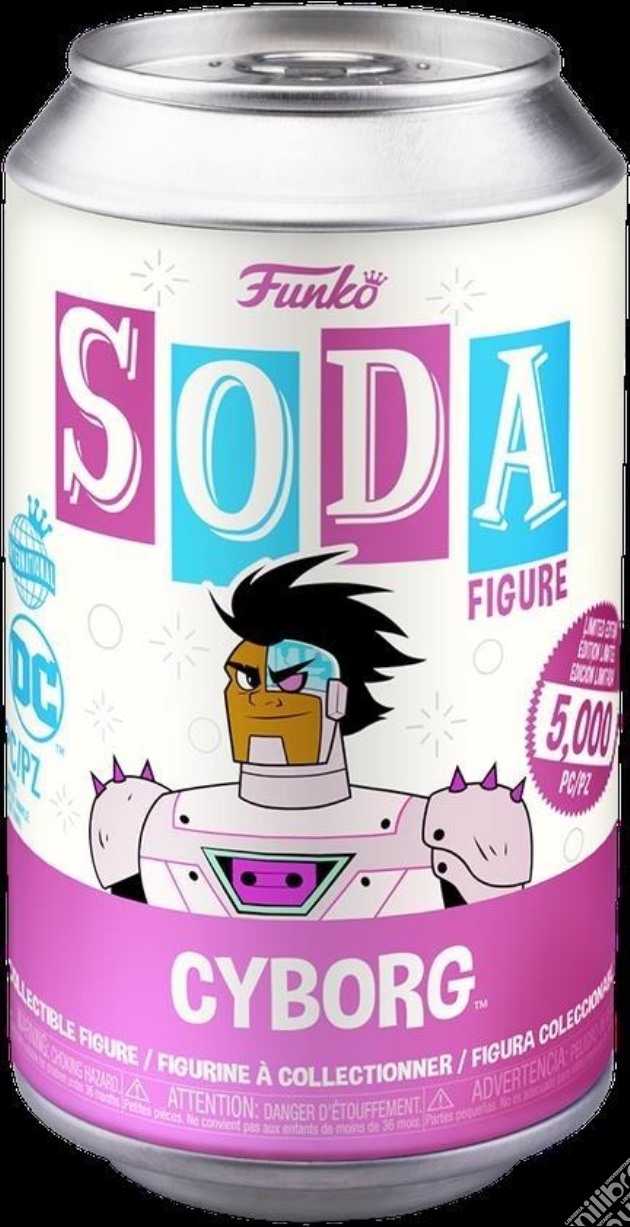 Teen Titans Go!: Funko Pop! Soda - Cyborg (Limited) (Collectible Figure) gioco