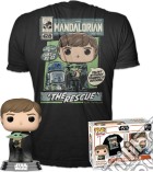 Star Wars: Funko Pop! & Tee - The Mandalorian - Luke w/Child (Tg, L) giochi