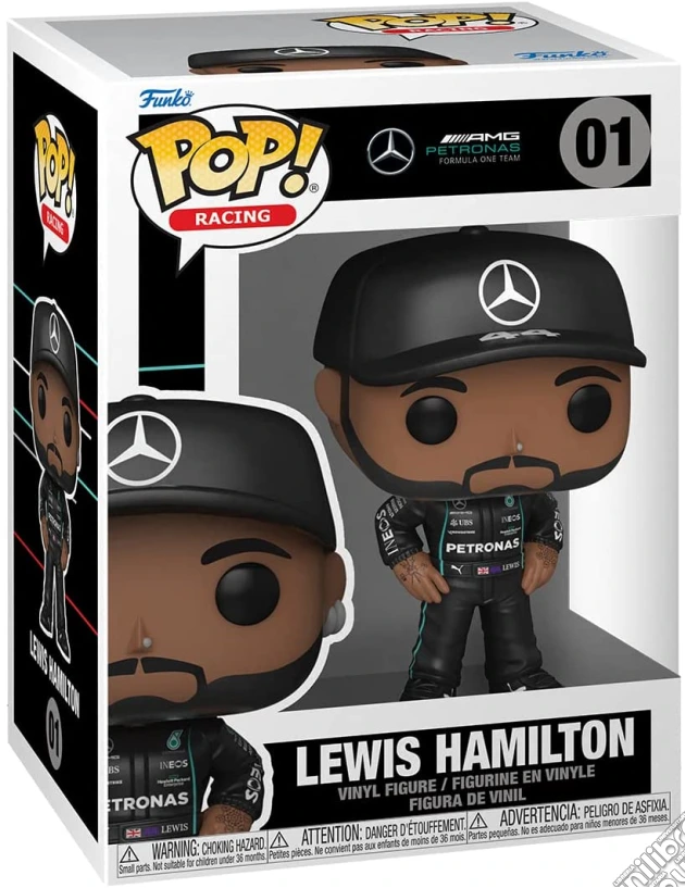 FUNKO POP Formula 1 Lewis Hamilton gioco di FUPC