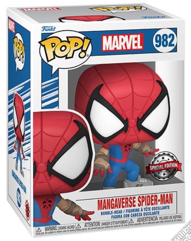 Marvel: Funko Pop! - Mangaverse Spider-Man (Vinyl Figure 982) gioco di FUPC