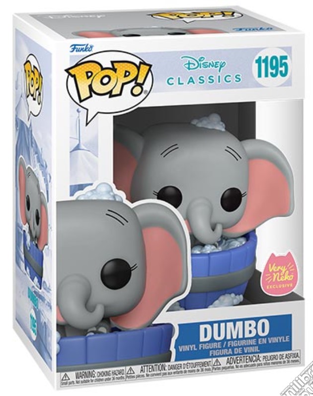 Disney: Funko Pop! Disney - Dumbo - Dumbo In Bathtub (Vinyl Figure 1195) gioco di FUPC
