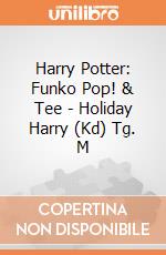Harry Potter: Funko Pop! & Tee - Holiday Harry (Kd) Tg. M giochi