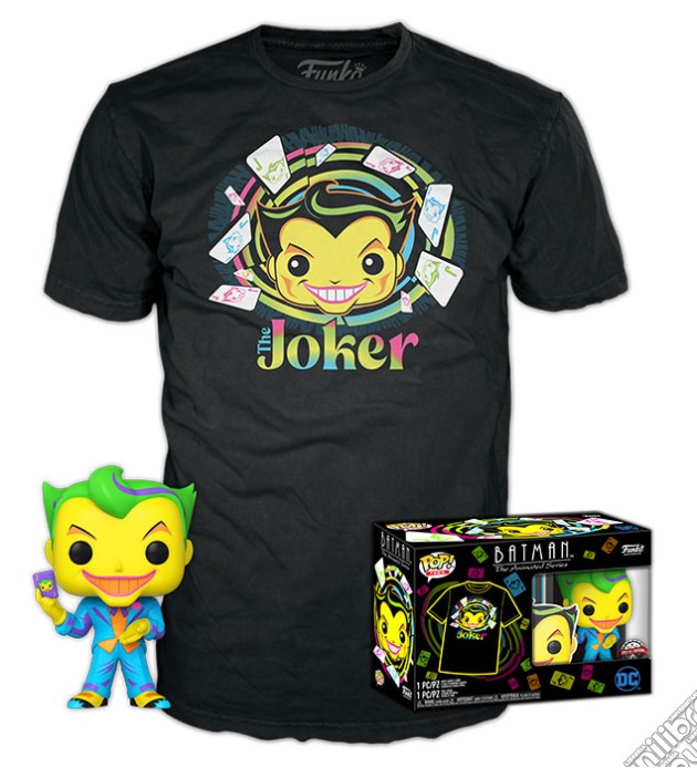 Dc Comics: Funko Pop! & Tee - Joker Tg. XL gioco di FUTS