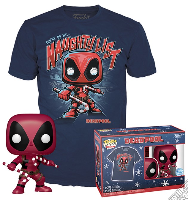 Marvel: Funko Pop! & Tee - Deadpool Hld Tg. L gioco di FUTS