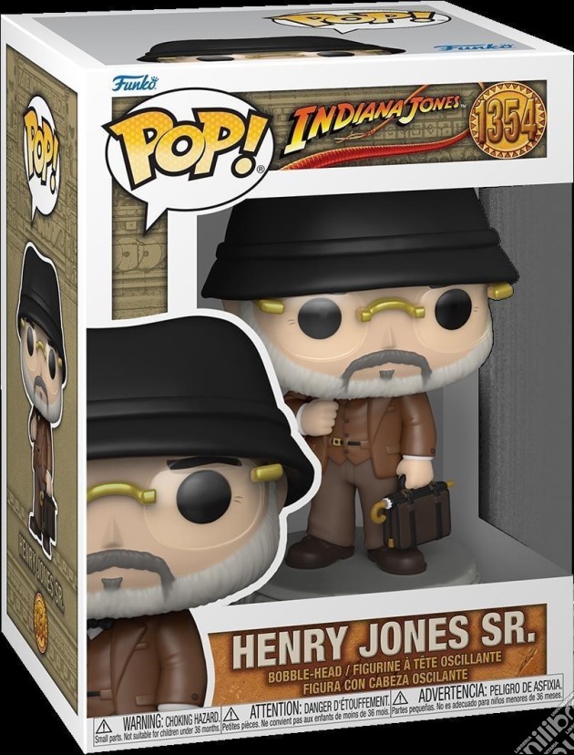 Indiana Jones: Funko Pop! Movies - Henry Jones Sr. (Vinyl Figure 1354) gioco