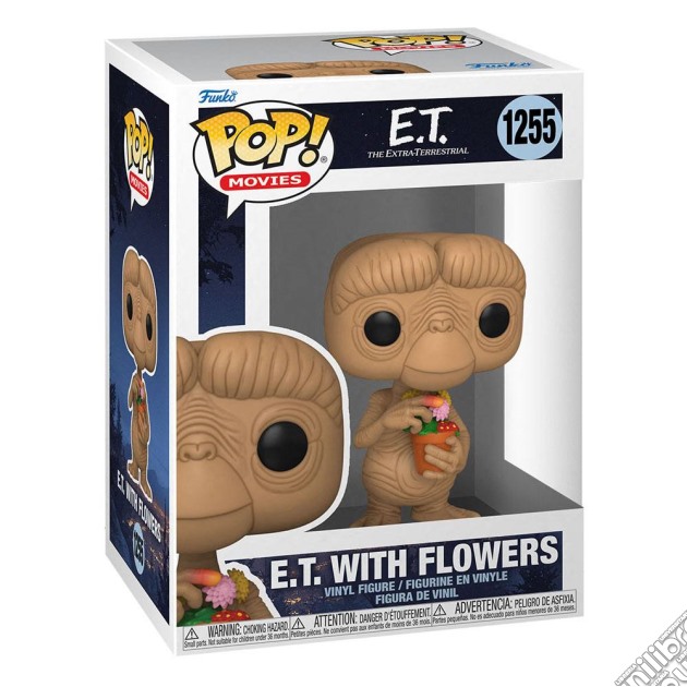 E.T. The Extra-Terrestrial: Funko Pop! Movies - 40th - E.T. W/ Flowers (Vinyl Figure 1255) gioco di FUPC