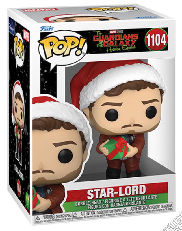 Marvel: Funko Pop! - Guardians Of The Galaxy - Holiday Special - Star-Lord (Vinyl Figure 1104) gioco di FUPC