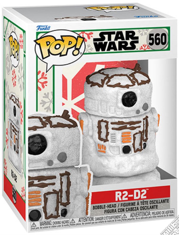 Star Wars: Funko Pop! - Holiday - R2-D2 (Vinyl Figure 560) gioco di FUPC