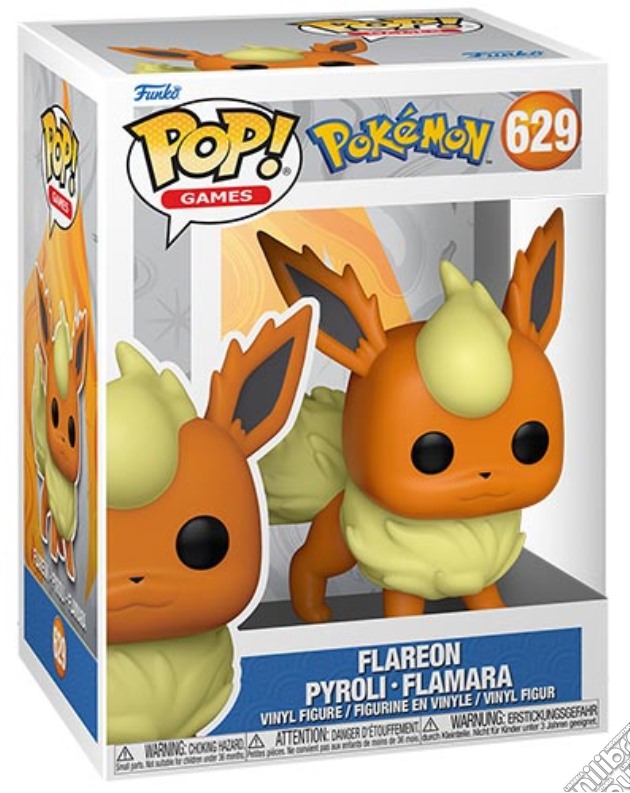 FUNKO POP Pokemon Flareon 629 gioco di FUPC