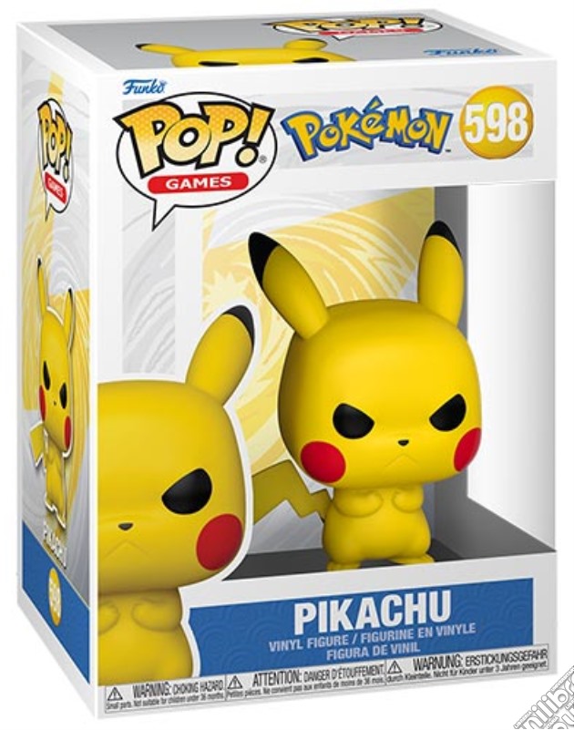FUNKO POP Pokemon Pikachu Grumpy 598 gioco di FUPC