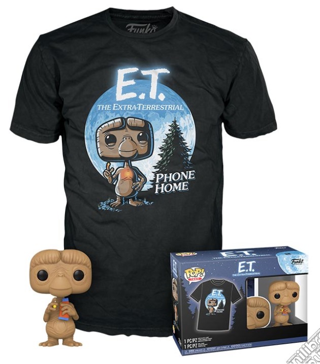 E.T. The Extra-Terrestrial: Funko Pop! & Tee - E.T. With Candy Tg. S gioco di FUTS