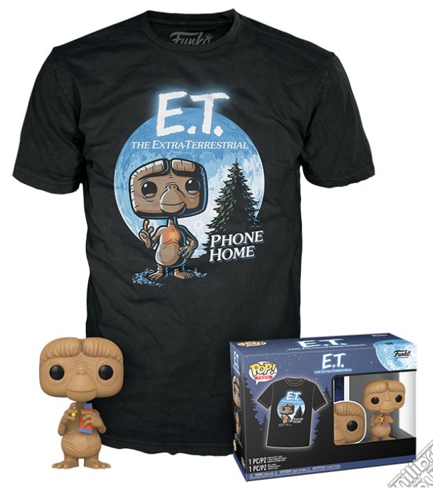 E.T. The Extra-Terrestrial: Funko Pop! & Tee - E.T. With Candy Tg. L gioco di FUTS