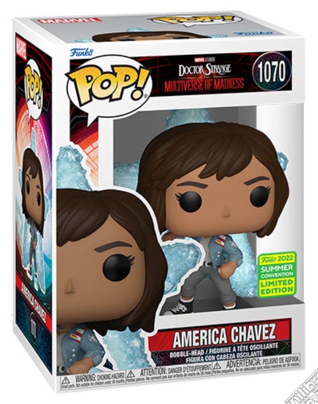 Marvel: Funko Pop! - Doctor Strange In The Multiverse Of Madness - America Chavez (Vinyl Figure 1070) gioco di FUPS