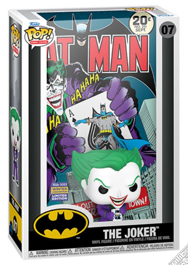 Dc Comics: Funko Pop! Cover Art - Joker Back In Town gioco di FUPS