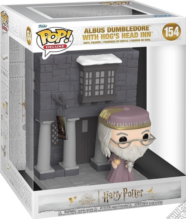 Harry Potter: Funko Pop! Deluxe - Hogsmeade - Albus Dumbledore With Hog's Head Inn (Vinyl Figure 154) gioco di FUPS
