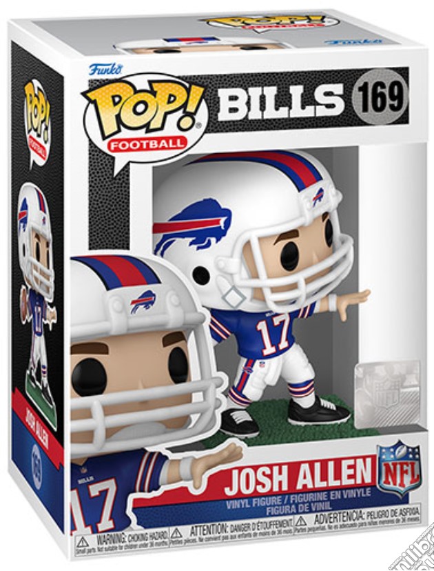 Funko Pop! NFL Bills Josh Allen (Away)