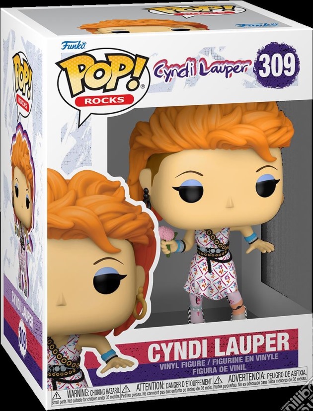 Cyndi Lauper: Funko Pop! Rocks - Cyndi Lauper (Vinyl Figure 309) gioco di FUPC