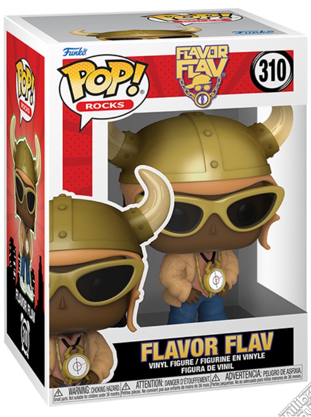 Flavor Flav: Funko Pop! Rocks (Vinyl Figure 310) gioco di FUPC