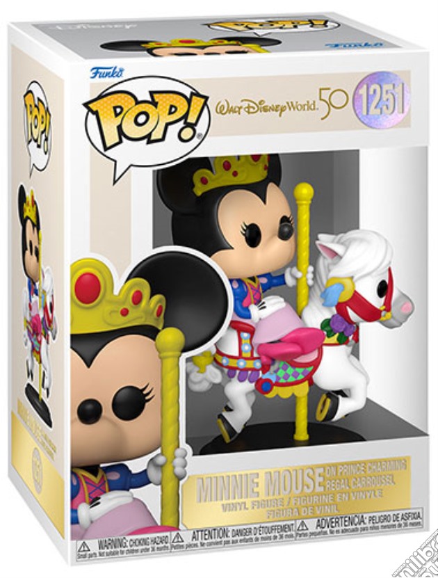 Disney: Funko Pop! - Walt Disney World 50 - Minnie Mouse (Carrousel) (Vinyl Figure 1251) gioco di FUPC