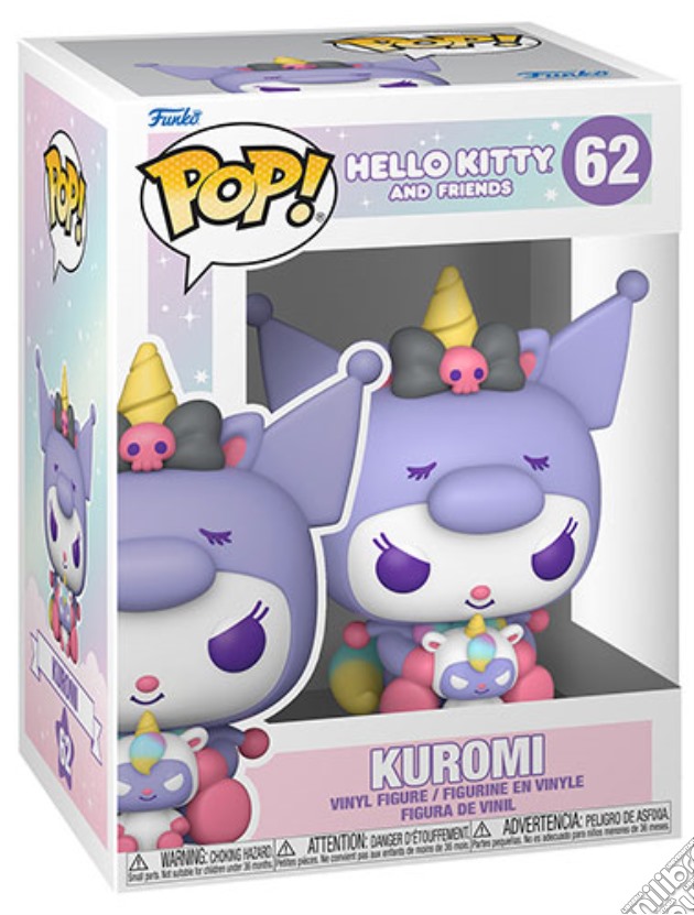Hello Kitty And Friends: Funko Pop! - Sanrio - Kuromi (Vinyl Figure 62) gioco di FUPC