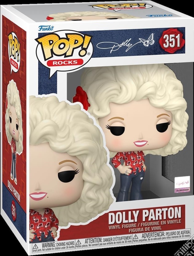 Dolly Parton: Funko Pop! Rocks - Dolly Parton ('77 Tour) (Vinyl Figure 268) gioco di FUPC