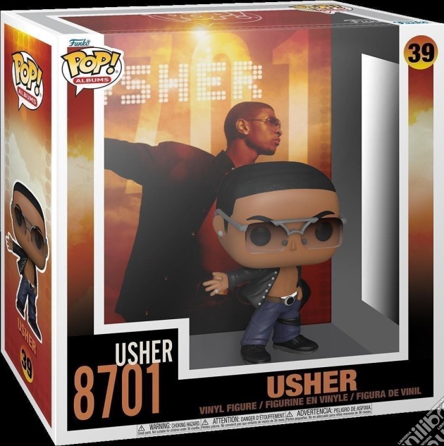 Funko Pop! Albums - Usher (Vinyl Figure 39) gioco di FUPS