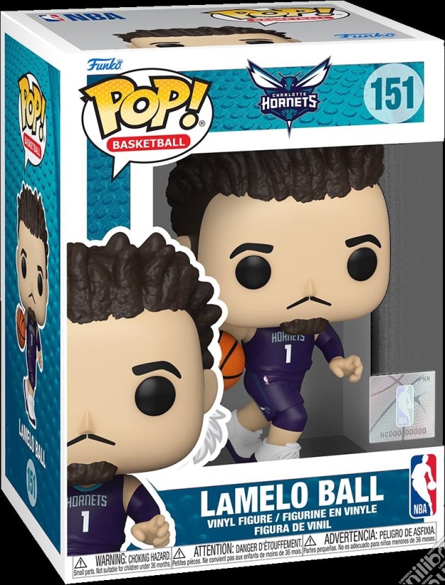 Basketball: Nba - Funko Pop! Basketball - Hornets - Lamelo Ball (Vinyl Figure 151) gioco