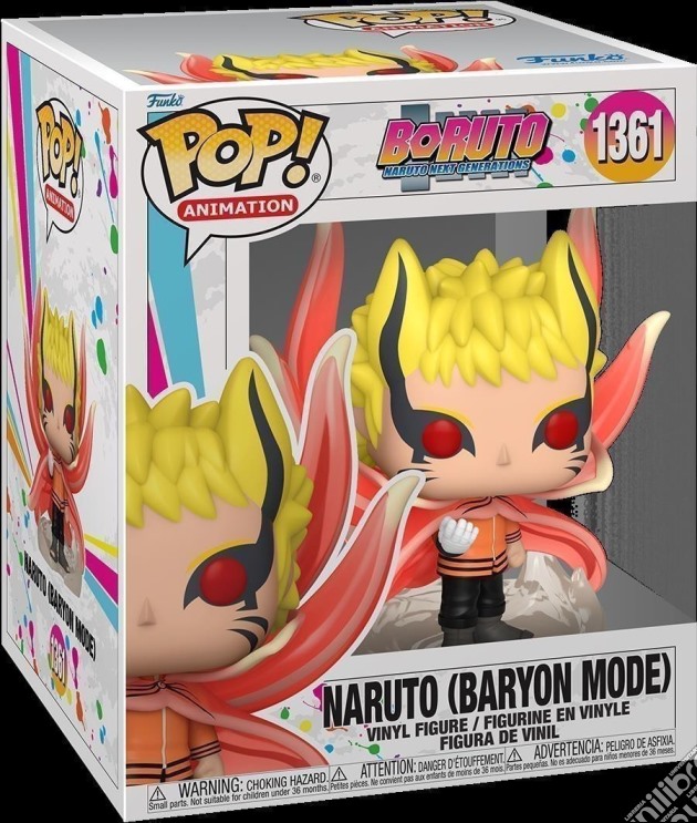 Boruto: Funko Pop! Super - Naruto (Baryon Mode) (Vinyl Figure 1361) gioco