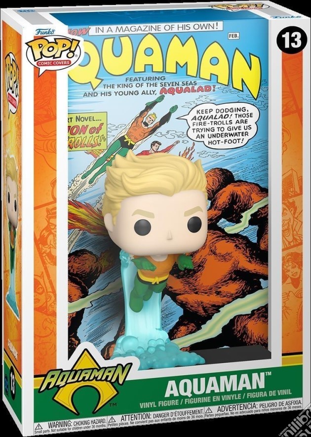 Dc Comics: Funko Pop! Comic Cover - Aquaman gioco