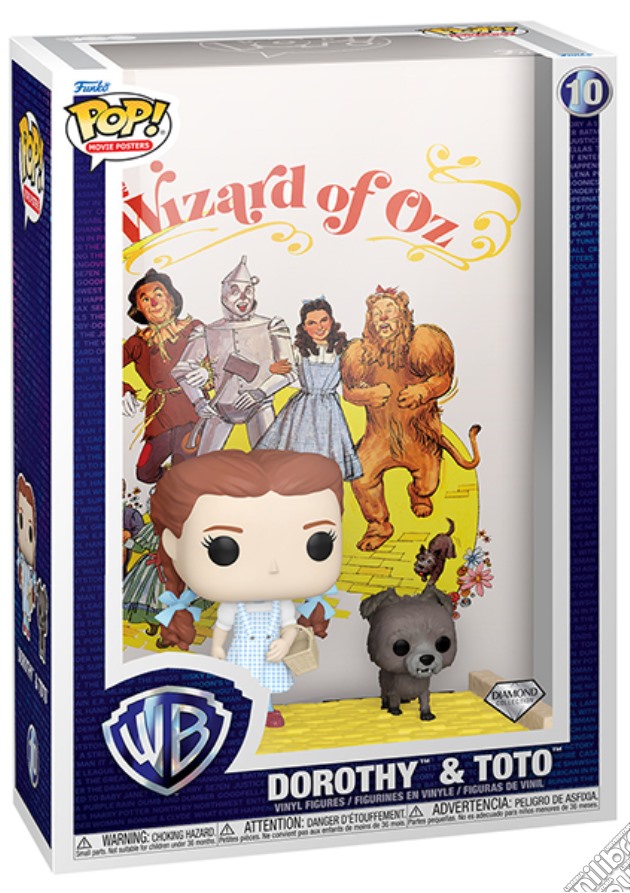 Wizard Of Oz: Funko Pop! Movie Poster - Dorothy & Toto (Vinyl Figure 10) gioco di FUPS