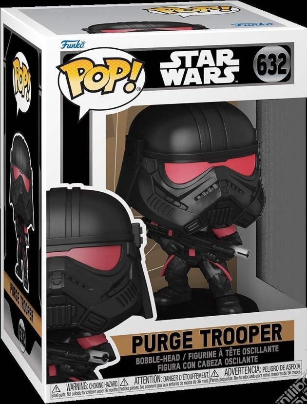 Star Wars: Funko Pop! - Obi-Wan Kenobi S2 - Purge Trooper (Battle Pose) (Vinyl Figure 632) gioco