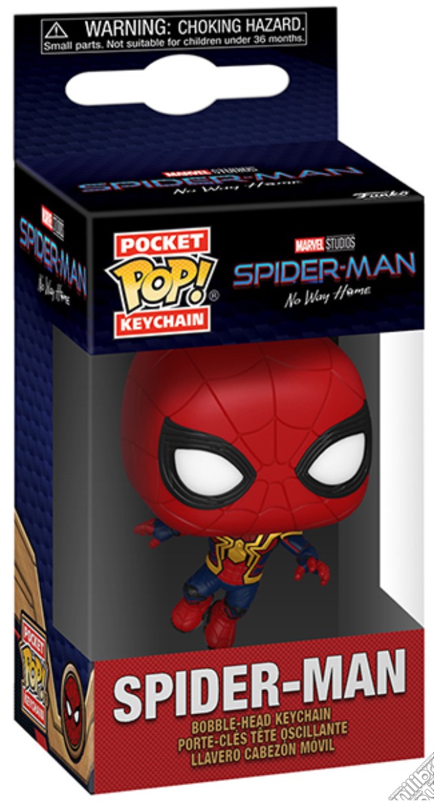 Marvel: Funko Pop! Pocket Keychain - Spider-Man: No Way Home S3 - Leaping Sm1 (Portachiavi) gioco di FUKY