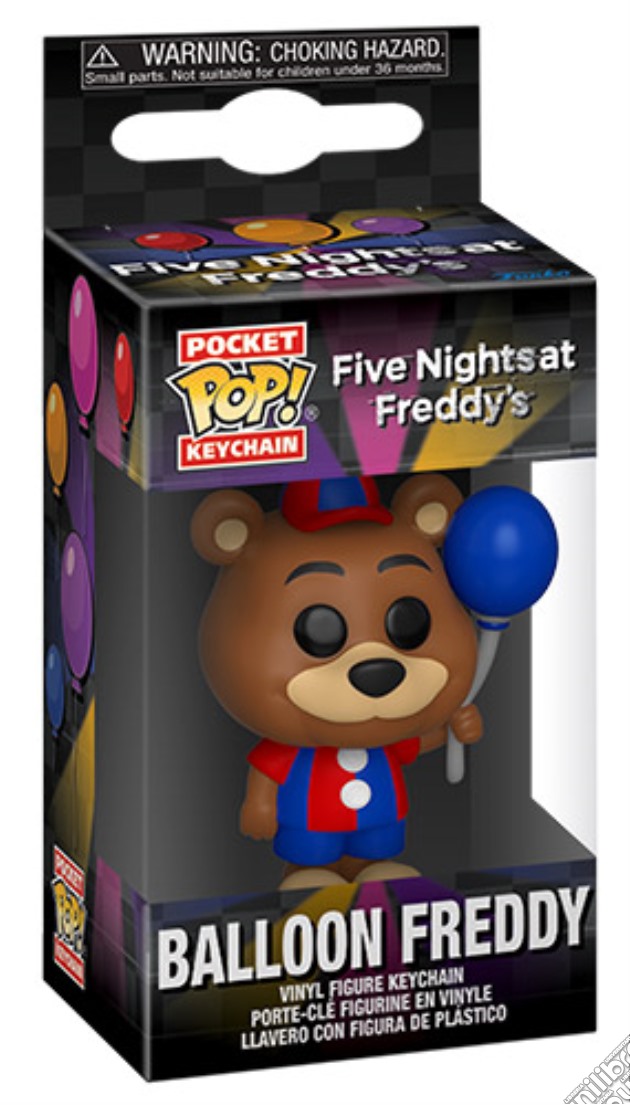 Five Nights At Freddy's: Funko Pop! Pocket Keychain - Balloon Freddy (Portachiavi) gioco di FUKY