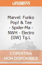 Marvel: Funko Pop! & Tee - Spider-Ma - NWH - Electro (GW) Tg.L gioco