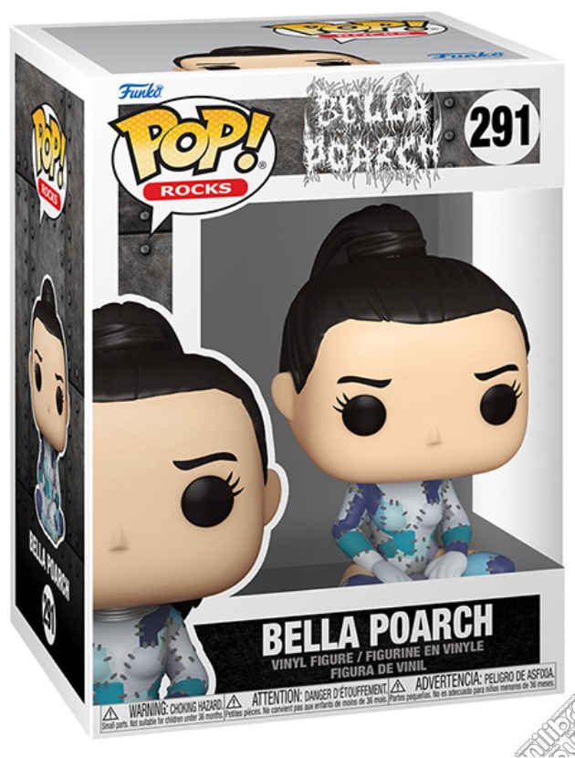 Bella Poarch: Funko Pop! Rocks - Bella Poarch (Ptchwrk) (Vinyl Figure 291) gioco di FUPC