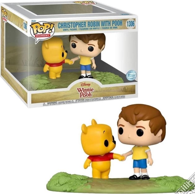 Disney: Funko Pop! Moments - Winnie The Pooh - Christopher Robin With Pooh (Vinyl Figure 1306) gioco