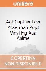 Aot Captain Levi Ackerman Pop! Vinyl Fig Aaa Anime giochi