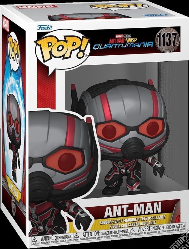 Marvel: Funko Pop! - Ant-Man Quantummania - Ant-Man (Vinyl Figure 1137) gioco