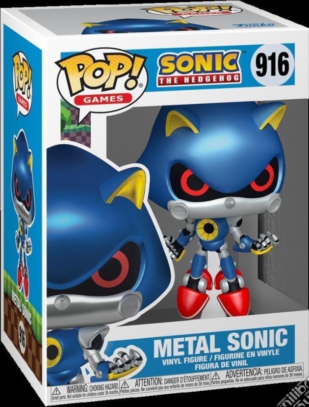 Sonic: Funko Pop! Vinyl - Metal Sonic (Vinyl Figure 916) gioco